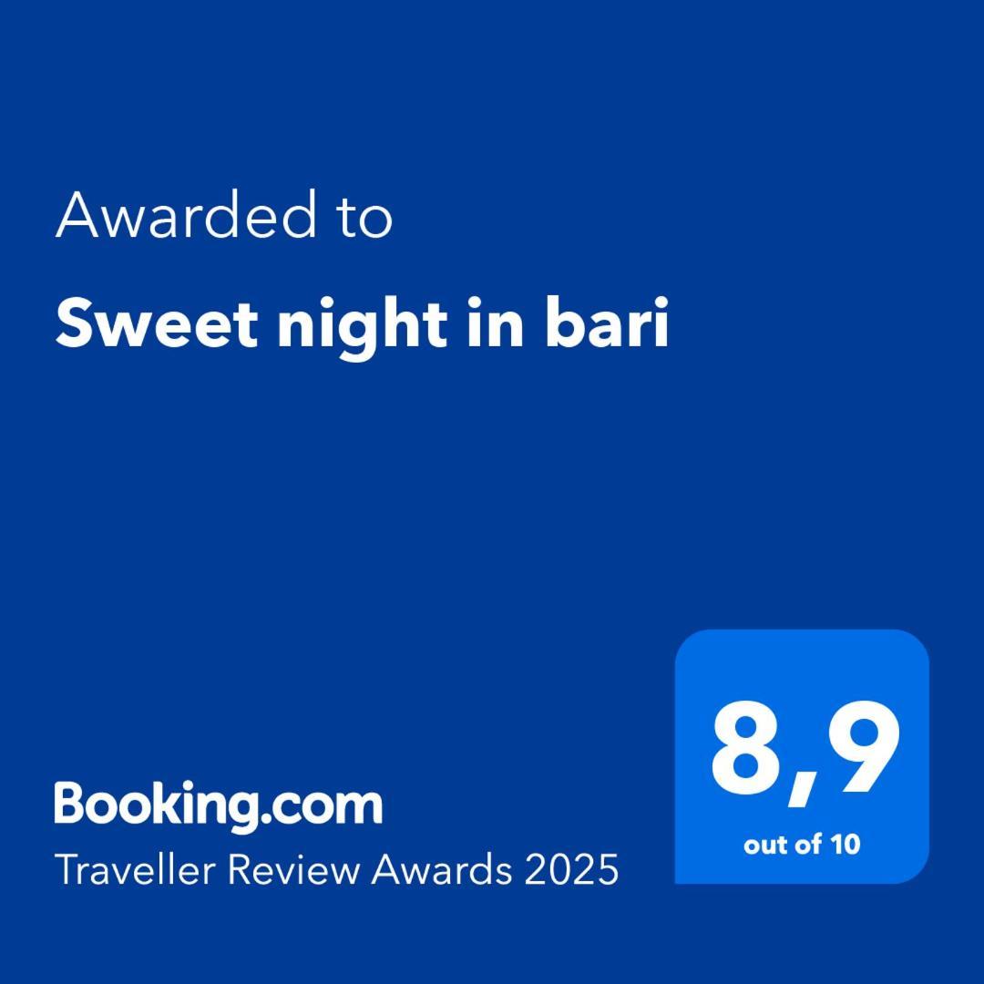 Sweet Night In Bari Lejlighed Eksteriør billede